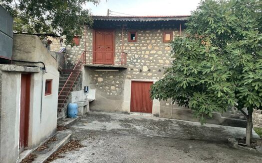 Salamiou House - Backyard + House